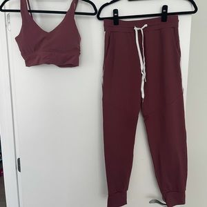 Buffbunny Jogger pants and sports bra